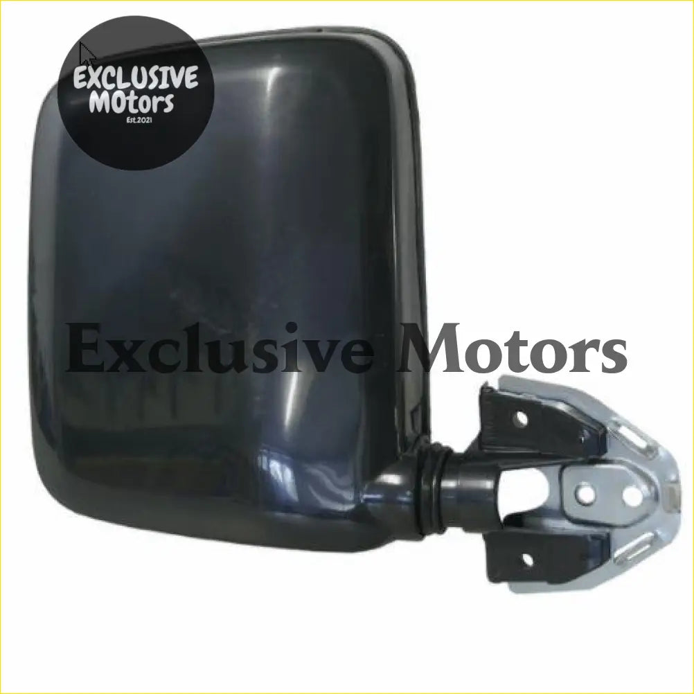 Left-Hand Mirror Black Manual Adjust for Nissan Navara D21 - Body & Trim