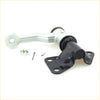 Black and silver automotive engine mount with hardware for left idler arm Nissan D21 2WD 1985-1999