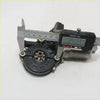 Black plastic and metal left power window motor for toyota hilux 2004-2016 with digital caliper on back side