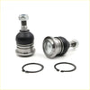 Left right ball joint for toyota hilux 2004-2016 in silver and black with threaded shafts rubber bushings and retaining rings