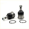 Left right ball joint for toyota hilux 2004-2016 in silver and black with metallic threaded shafts and hex nuts