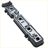 Black and silver plastic left and right rear light lamp bulb holder with circuit patterns for ford transit interior trim panel