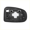 Back side of black plastic housing for left side white non-heated mirror glass for toyota iq 2009 2016