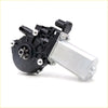 Black and silver electric window regulator motor with rectangular housing and mounting bolts for toyota hilux 2004-2016