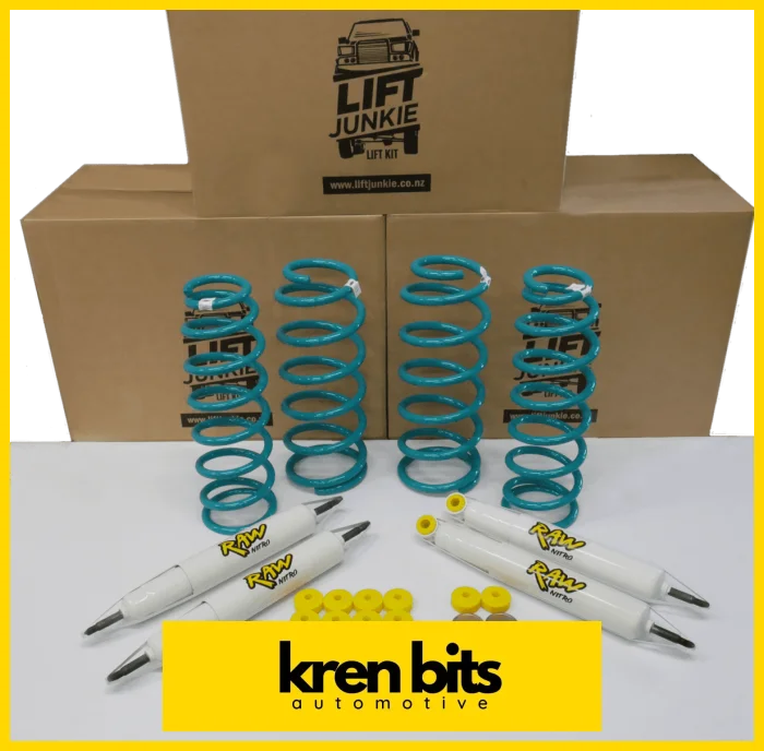 Lift Junkie 2’’ Lift Kit to suit Nissan Patrol Y60 SWB 1988 + Lift Kit