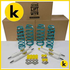Lift Junkie 2’’ Lift Kit to suit Nissan Patrol Y60 SWB 1988 + Lift Kit