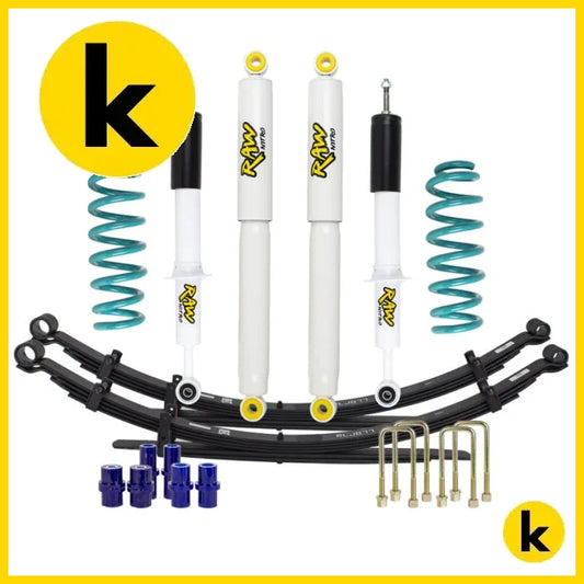 Lift Junkie 2’’ Lift Kit to suit Toyota Hilux / Vigo KUN/GGN/GUN 125/126 2015 + Lift Kit