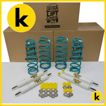 Lift Junkie 2’’ Lift Kit to Suit Toyota Landcruiser 80 Series (08/1991 to 1998) Lift Kit