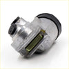 Silver metal lower lh wheel brake cylinder with black rubber seals and green part for datsun nissan 520 521 620 720