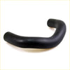 Black rubber lower radiator hose with smooth flexible curve for Nissan Datsun 510 1600 SSS Bluebird 1968-1973