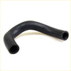 Black rubber lower radiator hose with smooth curved design for Nissan Datsun 510 1600 SSS Bluebird 1968-1973