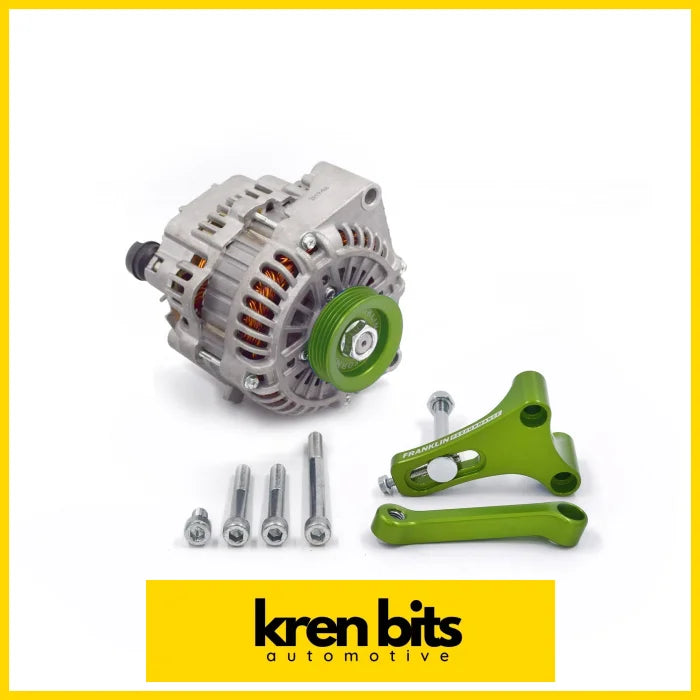 Ls Alternator Upgrade Kit For Nissan Rb Green / Include