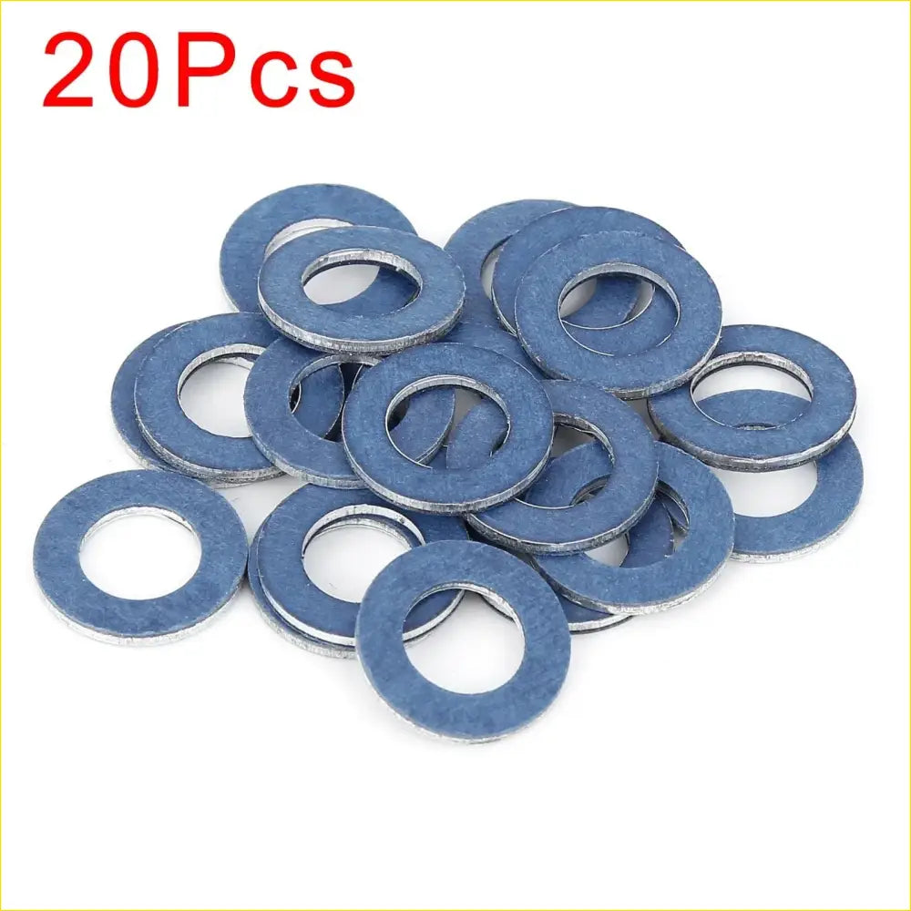 M12 Blue Oil Drain Plug Gaskets 20 x for Toyota (90430-12031)