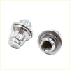 M12 x 1.5 Car Wheel Rim Tuner Anti-theft Lock Lug Nuts Key for Toyota - Parts & Accessories