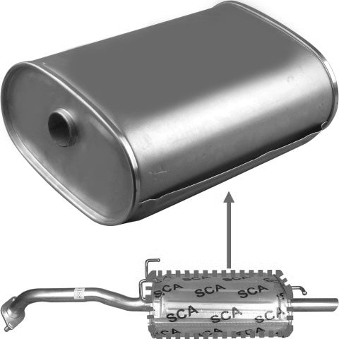 Redback Muffler M4188
