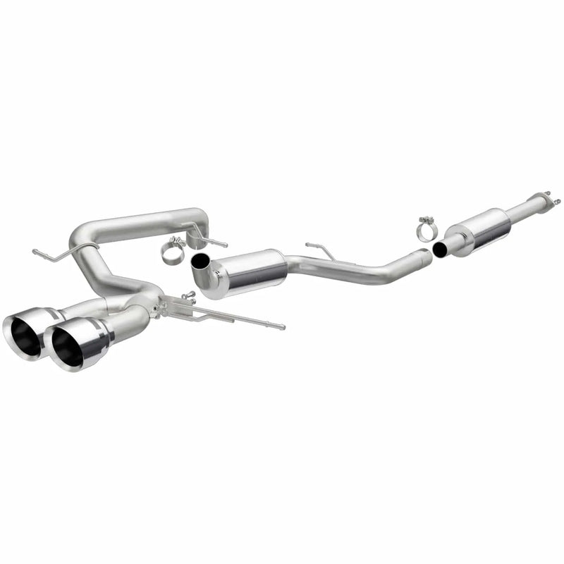 Magnaflow MagnaFlow 13 Ford Focus 2.0L Turbocharged ST Dual Center Rear Exit Stainless Cat Back Perf Exhaust — fits...