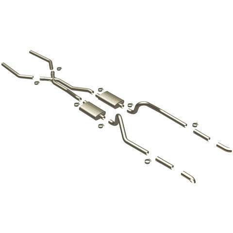 Magnaflow MagnaFlow SYS C/B 67-70 Mustang 2.50inch w/Tru-X