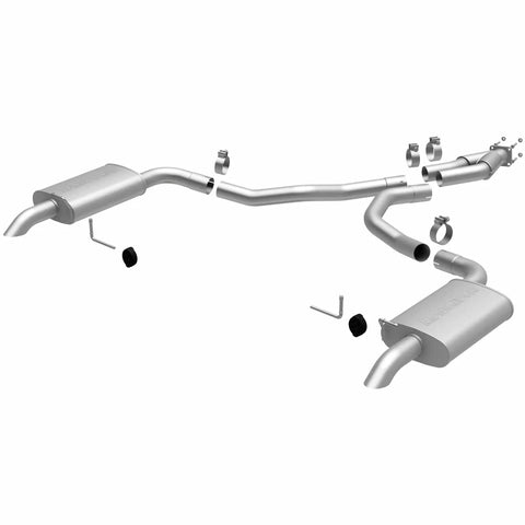 Magnaflow MagnaFlow 75-79 Chevy Corvette V8 5.7L Dual Split Rear Exit Stainless Cat-Back Perf Exhaust