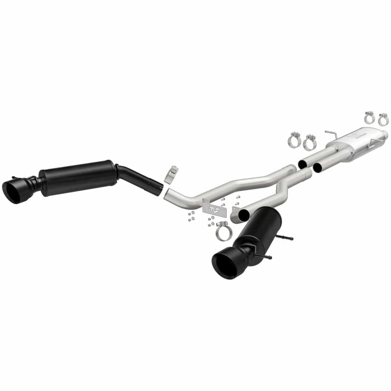 Magnaflow MagnaFlow Cat-Back 15-16 Land Rover Ranger Rover V6 SS 2.5in Dual Split Rear Exit 4.5in Black Tips — fits...