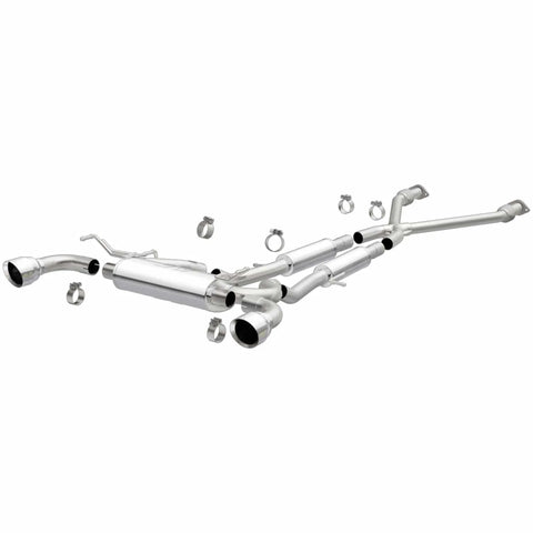 Magnaflow MagnaFlow Cat-Back 09-17 Nissan 370Z V6 3.7L Street Series SS 2.25in Dual Split Rear Exit Exhaust