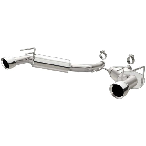 Magnaflow MagnaFlow Street Series Axle Back 14-15 Chevy Camaro 6.2L V8 SS Polished Dual Split Rear Exit