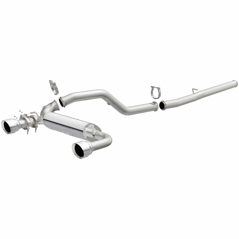 Magnaflow MagnaFlow Cat-Back 2016 Ford Focus RS 3in SS Dual Outlet 4.5in Polished Tips