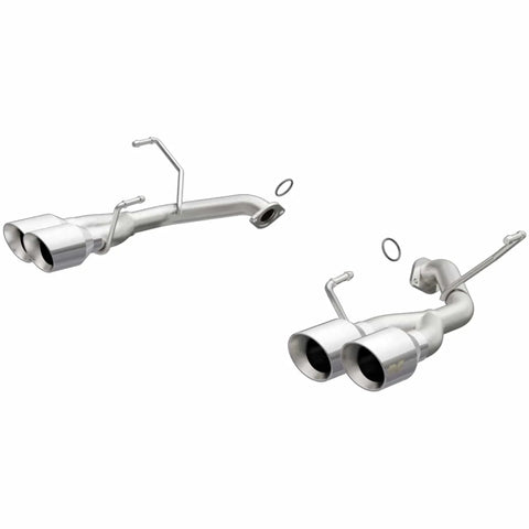 Magnaflow MagnaFlow 11-14 Subaru Impreza / 15-19 Subaru WRX/STI Competition Axle Back w/ Quad Polished Tips