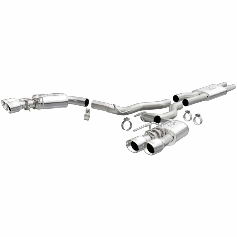 Magnaflow MagnaFlow SYS Cat-Back 2018 Ford Mustang GT 5.0L Street Dual Exit Polished 4in Tips
