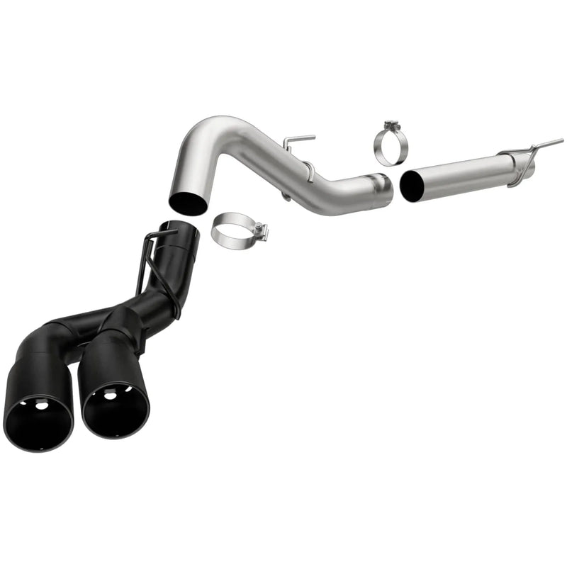 Magnaflow MagnaFlow CatBack 2018 Ford F-150 V6-3.0L Dual Exit Black Stainless Exhaust - MF Series