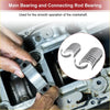 Set of metallic silver main and connecting rod engine bearings for smooth crankshaft operation toyota rush 2006-2018
