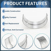 Main bearing set for toyota 4runner 1983-2006 showing silver metallic half-ring with smooth polished finish and durable build