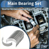 Silver metallic main bearing set 10 pieces for toyota avensis 1998 to 2005 engine repair parts