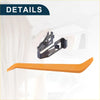 Black plastic car window trim removal tool and orange pry bar for grey makeup mirror cover fit scion 4wd ute offroad