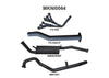 Manta 2.5" Exhaust With Extractors Fits Patrol GQ 4.2L