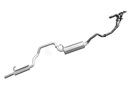 Manta 2.5" Exhaust With Extractor Quiet Fits FZJ105 4.5L