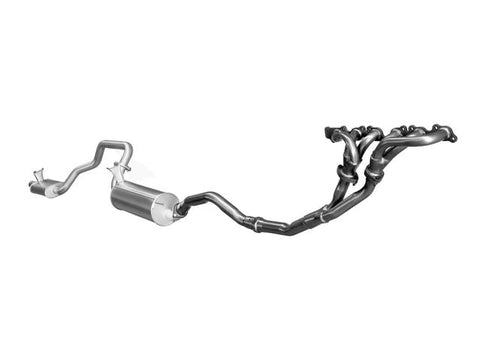 Manta 2.5" Exhaust With Extractor Quiet Fits FZJ105 4.5L