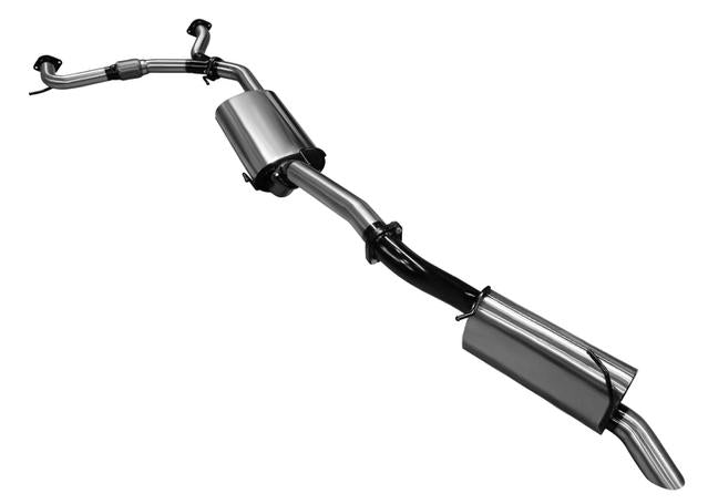 Manta 3" Cat Back Exhaust Quiet Fits Patrol Y62 V8 5.6L