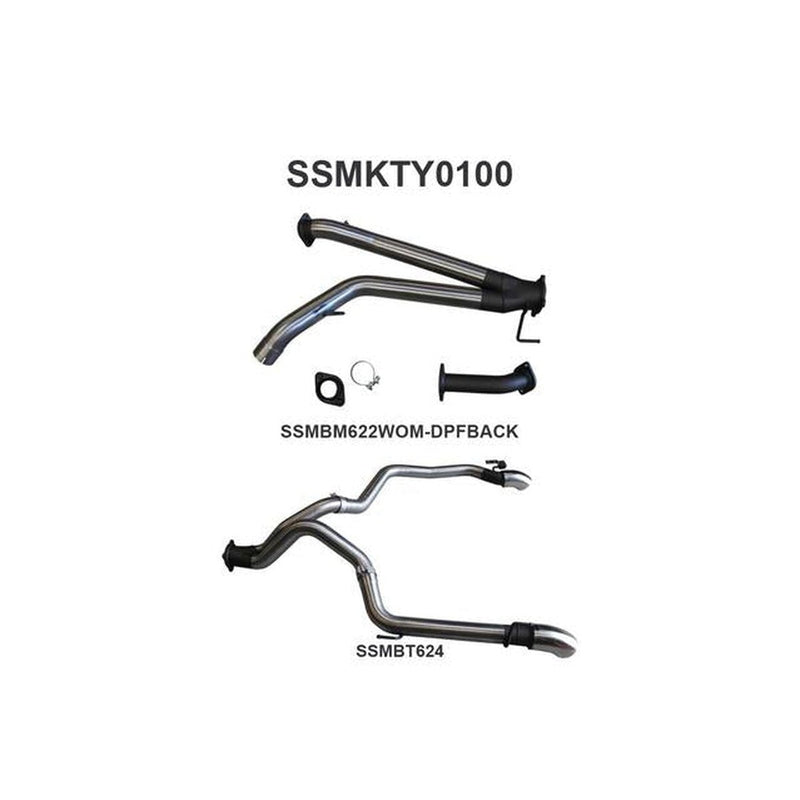 Manta Dpf Back System Pipe Only Fits VDJ200
