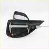 Black plastic manual door mirror housing with led for nissan navara d40 2005-2015 measured by digital caliper