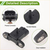 Black plastic map sensor for toyota matrix 2004-2006 with precise connector and durable material