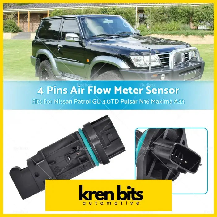 Mass Air Flow Meter Sensor MAF for Nissan Patrol GU 3.0TD – Kren Bits