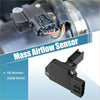 Black plastic mass air flow sensor with multicolored wire harness and connector for toyota tacoma 1997-2000