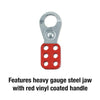 Master Lock Steel Lockout Hasp 6-Hole 25mm Jaw Clearance
