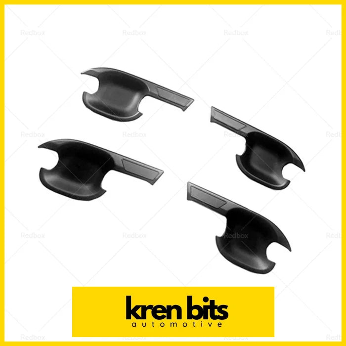 Matte Black Exterior Door Handle Cover Trim Suitable For Isuzu D-Max Dmax 21-22 Parts>Body