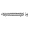 Maxi Trac 4x4 LED Driving Light Bar 12/24V 40 LED Double