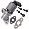 Silver metallic throttle body with black plastic connector and hardware for maxpeedingrods EGR valve Chrysler Pacifica Dodge