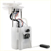 White plastic maxpeedingrods fuel pump assembly with black electrical connectors and handle for Chrysler 200 L4 2.4L back side