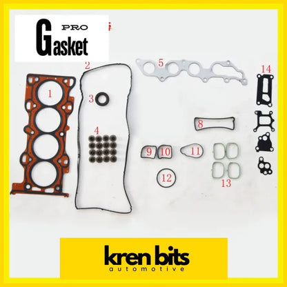 MAZDA 6 (GG) OR MAZDA 5 1.8 L8 L813 CGBB CHBB METAL Engine Complete Gasket 8LG2-10-271 52219000 Kren Bits