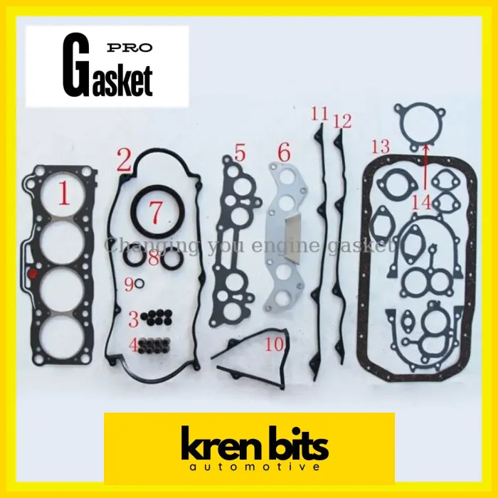 For Mazda 626 Capella B2000 E2000 Fe F8 Engine Parts Complete Gasket Full Set Engine Gasket Oem