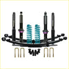 Black and teal coilover suspension kit with purple accents for mazda bt-50 series iii dobinsons ims monotube
